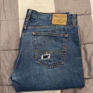 Hollister Classic Straight Ripped Jeans 36x34